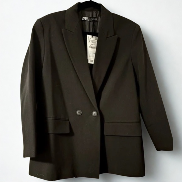 Zara Elegant Black Blazer - Picture 1 of 3